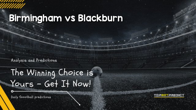 Birmingham vs Blackburn